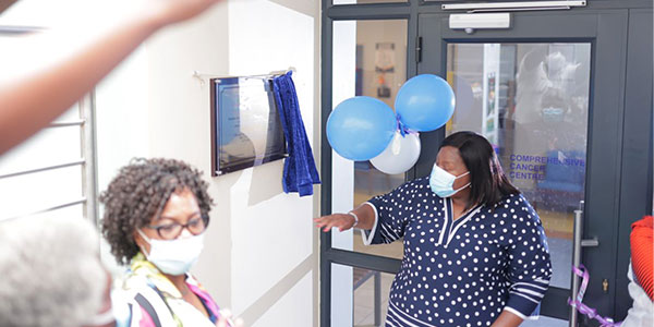 The Gauteng MEC for Health Nomathemba Mokgethi officially launches the Soweto Comprehensive Cancer Centre at Baragwanath Hospital